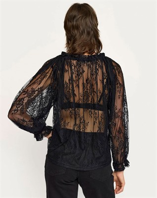 SRLaurel Bluse - Black